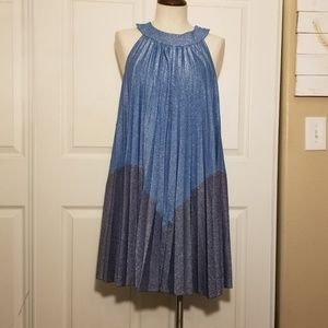 COPY - Free People Pleated Love Metallic Dress